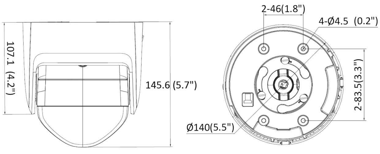 Hikvision DS-2CD2346G2P-ISU/SL 4MP Panorama Acusense Darkfighter