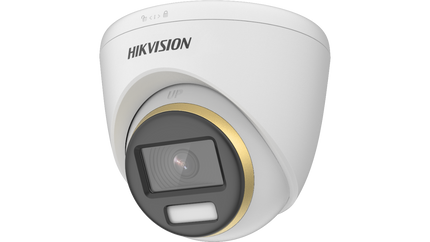 Hikvision DS-2CE72UF3T-E Colorvu TurboHD Coax-PoC 4K camera, Full Color beeld.