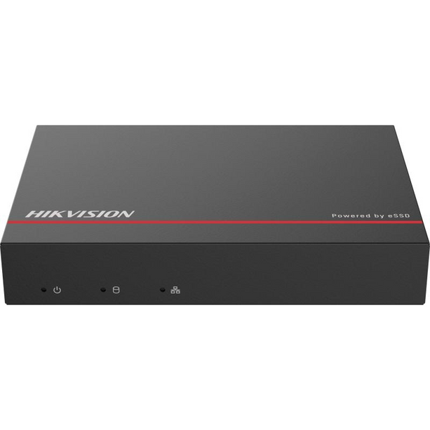 Hikvision DS-E08NI-Q1/8P, Incl. 2TB SSD, Geschikt voor 8 IP camera's 8x PoE