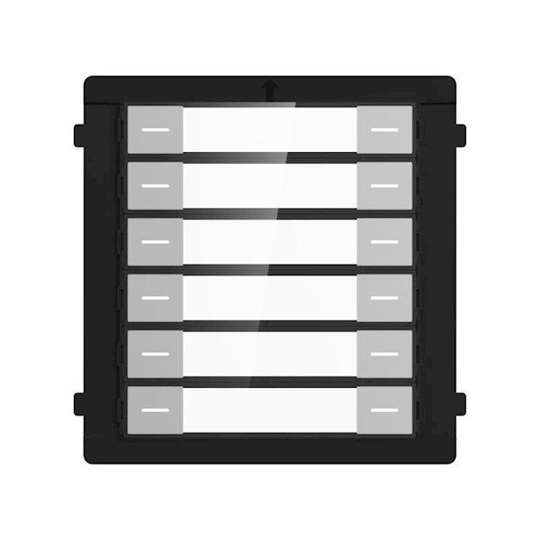 Hikvision DS-KD-K12 Beldrukker met 12 knoppen