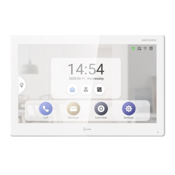 Hikvision DS-KH9310-WTE1 (B) Android Indoor Station PoE 7" Inch