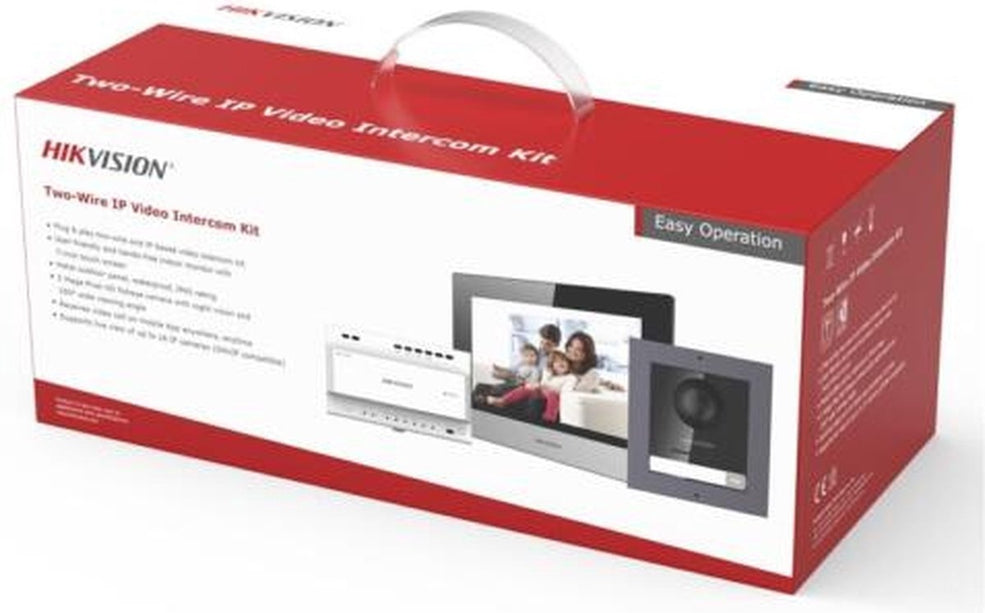 Hikvision DS-KIS702Y 2-draads Video intercom set