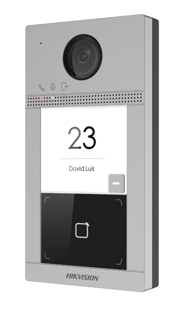 Hikvision DS-KV8113-WME1 Inbouw 1 beldrukker IR verlichting PoE 12v