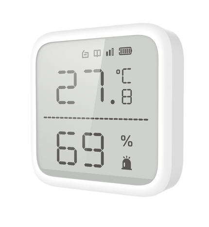 Hikvision DS-PDTPH-E-WE Draadloze temperatuur detector
