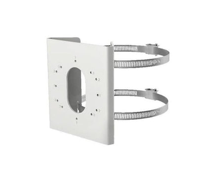 Hikvision Hikvision DS-1275ZJ-S-SUS, paalmontagebeugel met klemmen, klein model RVS