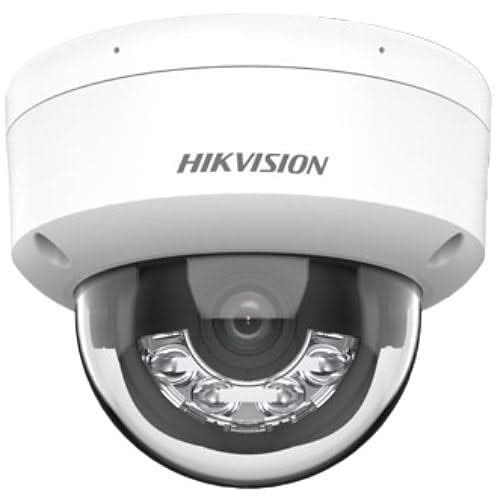 Hikvision Hikvision DS-2CD2183G2-LIS2U, caméra dôme 8MP 4K, AcuSense, Smart Hybrid Light, PoE et 2x Microphone