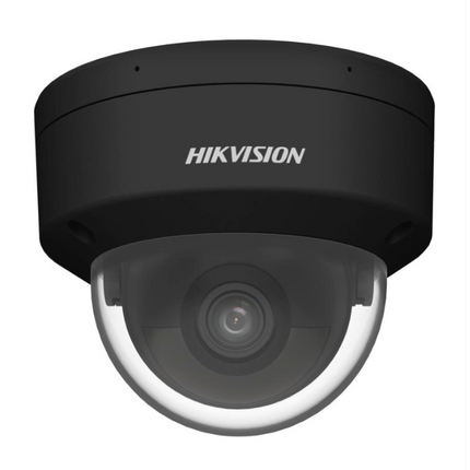 Hikvision Hikvision DS-2CD2186G2H-ISU 2.8mm 8 MP DarkFighter AcuSense Dome Camera Black, PoE, Microphone