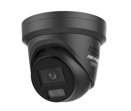 Hikvision Hikvision DS-2CD2347G3-LI2SUY/SL Schwarz, 4MP, ColorVu 3.0, Strobe LED/Sirene, Duales Mikrofon, Korrosionsschutz