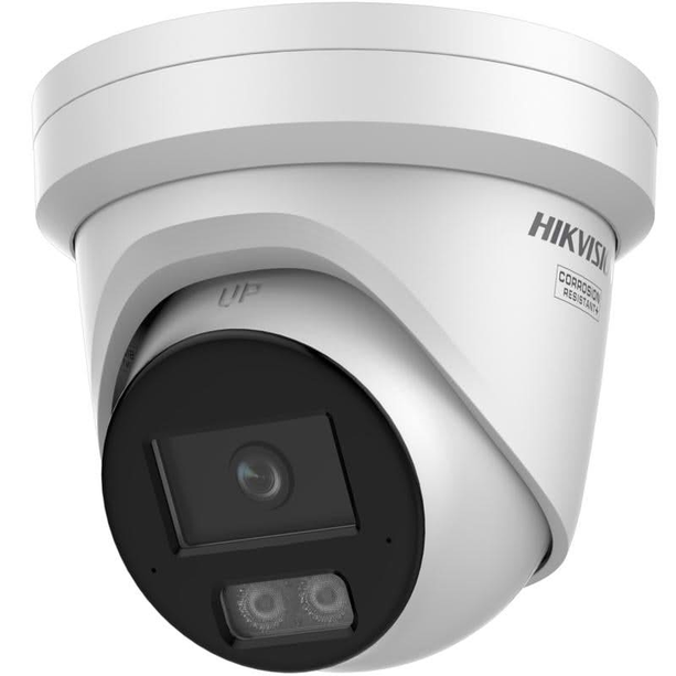 Hikvision Hikvision DS-2CD2347G3-LI2UY, 4MP Turret, ColorVu 3.0, Anti-corrosion and Dual-Mic