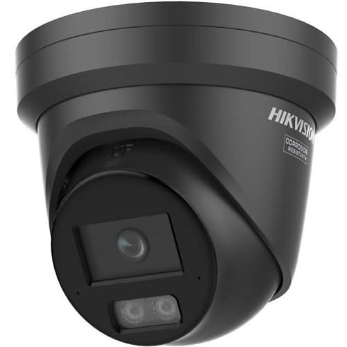 Hikvision Hikvision DS-2CD2347G3-LI2UY Black, 4MP Turret, ColorVu 3.0, Anti-corrosion and Dual-Mic