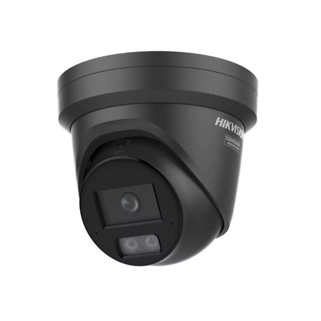 Hikvision Hikvision DS-2CD2347G3-LI2UY Zwart, 4MP Turret, ColorVu 3.0, Anti-corrosie en Dual-Mic