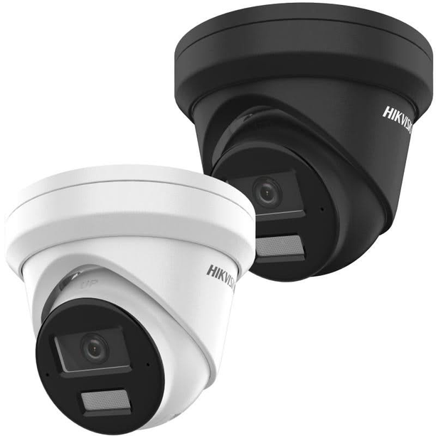 Hikvision Hikvision DS-2CD2383G2-LI2U Black, 8MP Turret, Smart Hybrid Light, AcuSense, PoE, micro SD slot, Microphone DEMO