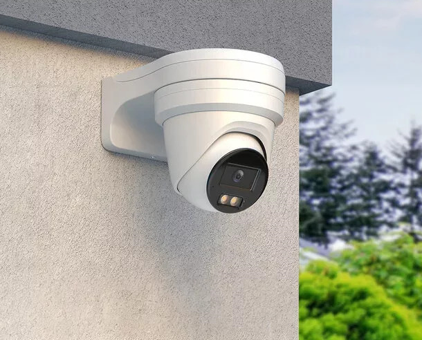 Hikvision Hikvision DS-2CD2387G3-LI2SUY/SL, 8MP 4K, ColorVu 3.0, Strobe LED, Anti-corrosion, Dual-Mic