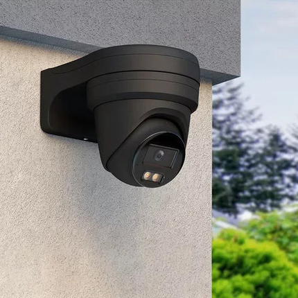 Hikvision Hikvision DS-2CD2387G3-LI2SUY/SL Noir, 8MP 4K, ColorVu 3.0, Strobe LED, Anti-corrosion, Dual-Mic