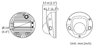 Hikvision Hikvision DS-2CD2546G2-IS 4MP Dôme Acusense SD slot IR-Led PoE built-in Microphone