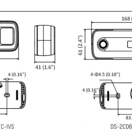 Hikvision Hikvision DS-2CD6825G0/C-IS 2mp, Dual Lens, Binnencamera voor het tellen van mensen