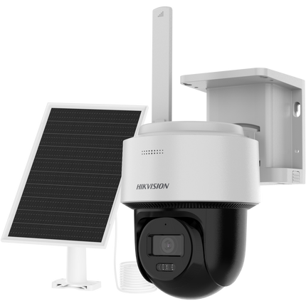 Hikvision Hikvision DS-2CFSP4/4G, caméra PT 24/7 4G 4MP avec panneau solaire