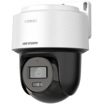 Hikvision Hikvision DS-2DE2C400MWG-E, Mini caméra 4MP Pan Tilt (pas de zoom) Emplacement SD PoE Hybride Leds IR, Tracking