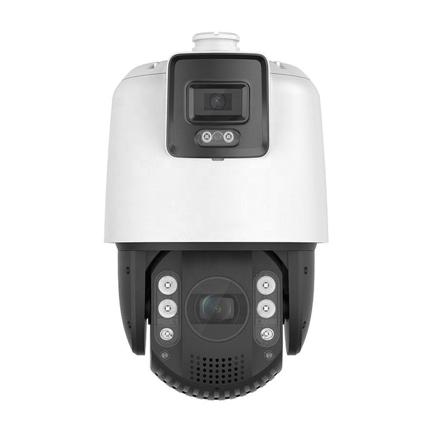 Hikvision DS-2SE7C425MW-AEB(14F1)(P3), 4MP Dual Kamera mit PTZ 25X Zoom und fester Kamera in einem.