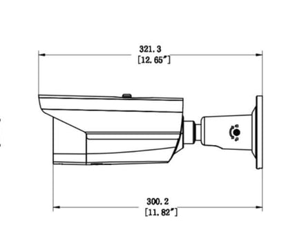 Hikvision Hikvision DS-2TD2617-6/QA 160x120/4MP HeatPro Bullet Thermal aperture angle 15.96°