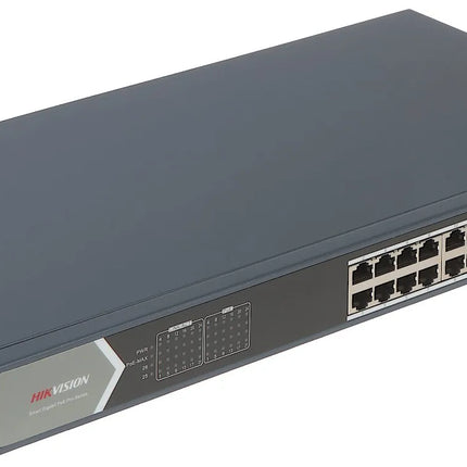 Hikvision Hikvision DS-3E1526P-EI, 26 poorts Smart switch met 24x PoE, 1000Mb/Gigabit