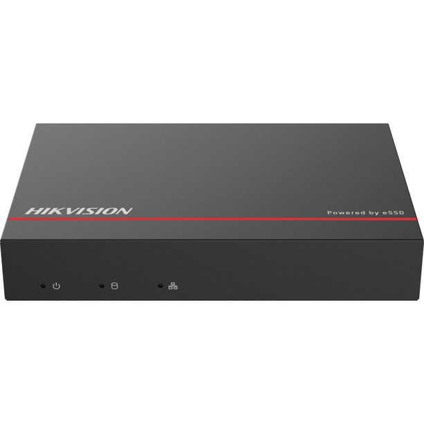 Hikvision Hikvision DS-E08NI-Q1/8P, Incl. 2TB SSD, Geschikt voor 8 IP camera's 8x PoE