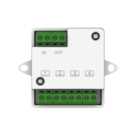 Hikvision Hikvision DS-KAD7061EY, 2-Draads Master Video/Audio Verdeler 4-kanaals