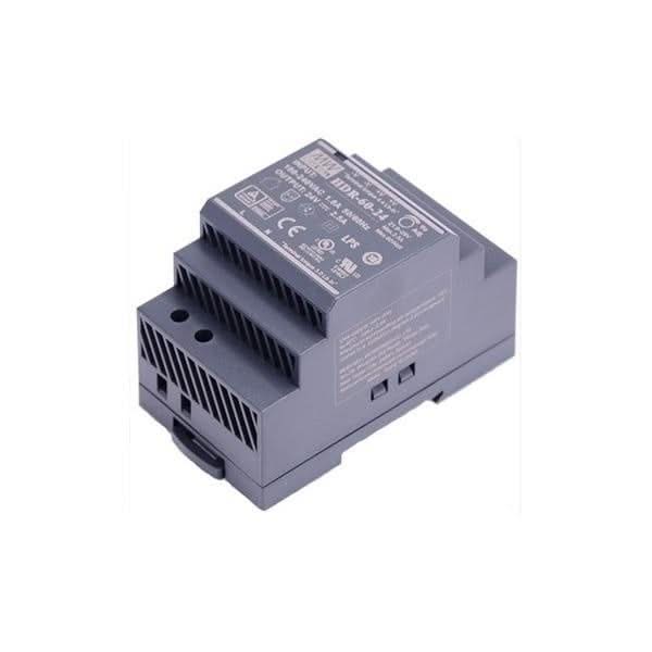 Hikvision Hikvision DS-KAW60-2N, Intercom Power Supply, 60W, 24V DC voltage, DIN-rail design