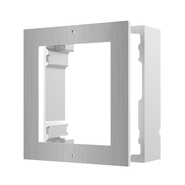 Hikvision Hikvision DS-KD-ACW1/S interphone modulaire cadre en saillie 1 module acier inoxydable