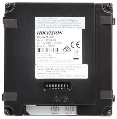 Hikvision Module d'affichage Hikvision DS-KD-DIS