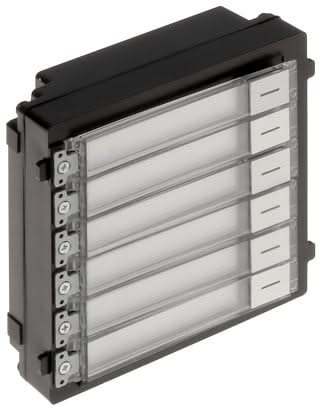 Hikvision Hikvision DS-KD-KK Bouton poussoir de cloche 6 boutons