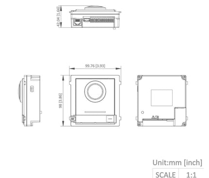 Hikvision Hikvision DS-KD8003-IME1 (B) Outpost Camera Module
