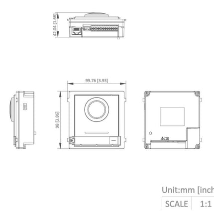 Hikvision Hikvision DS-KD8003-IME1 (B) Outpost Camera Module