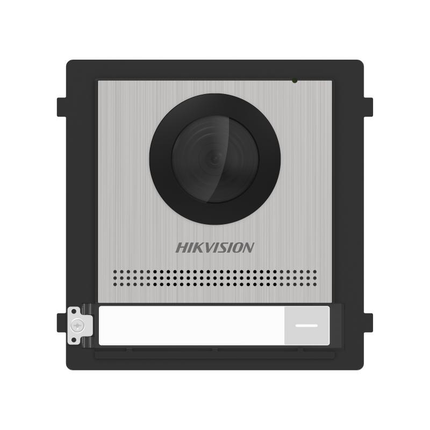 Hikvision Hikvision DS-KD8003-IME1/S (B) bouton poussoir de sonnette de poste extérieur en acier inoxydable