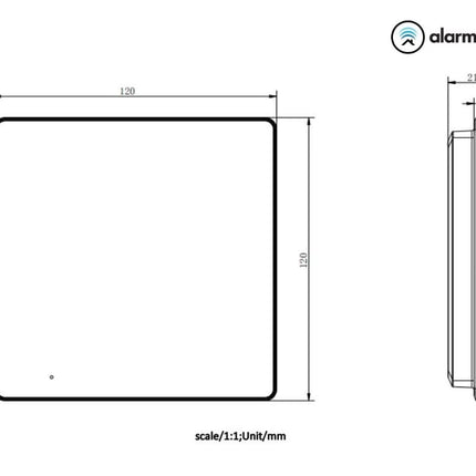 Hikvision Hikvision DS-KH6110-WE1 Binnenpost met 4.3 inch scherm PoE/12v WiFi