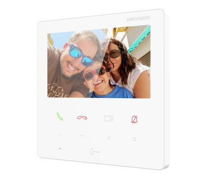Hikvision Hikvision DS-KH6110-WE1 Indoor station with 4.3 inch screen PoE/12v WiFi, WHITE