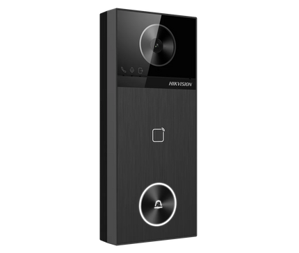 Hikvision Hikvision DS-KV6114-WBE1, Video doorbell 4MP, WiFi/PoE, Micro SD slot, 150gr viewing angle