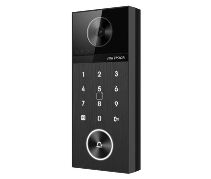 Hikvision Hikvision DS-KV6124-WBE1, Video-Türklingel 4MP, WiFi/PoE, Micro SD Steckplatz, 150gr (Zifferntastatur)
