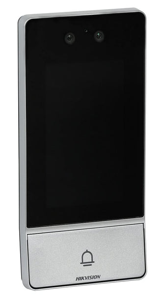 Hikvision Hikvision DS-KV9503-WBE1, platine de rue métallique Reconnaissance faciale/carte/code extérieur, PoE/WiFi