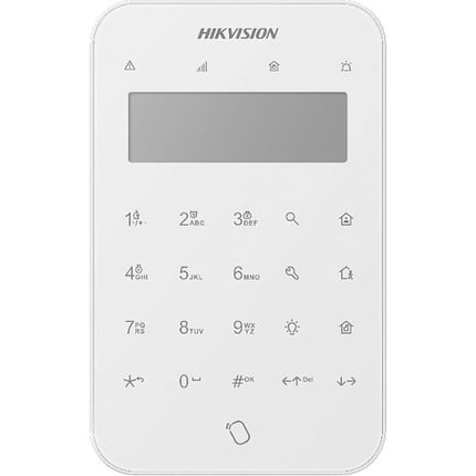Hikvision Hikvision DS-PK1-LT-WE Draadloos LCD Keypad + Tag Reader