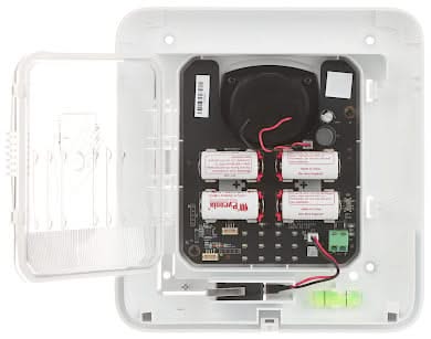 Hikvision Hikvision DS-PS1-E-WE Außen-Sirene blaue Abdeckung