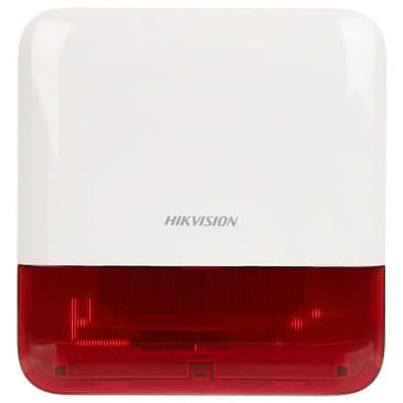 Hikvision Hikvision DS-PS1-E-WE Buitensirene Rode kap