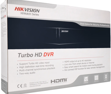 Hikvision Hikvision HWD-6232MH-G4, 32 kanaals Turbo HD (coax) recorder Max 8Mp 4K