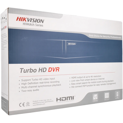Hikvision HWD-7104MH-G4, 4-Kanal Turbo HD Rekorder 4K