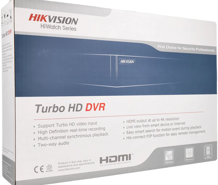 Hikvision Hikvision HWD-7104MH/T, 4 kanaals Turbo HD recorder 4K