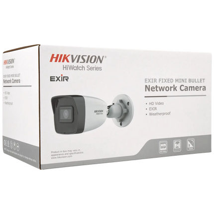 Hikvision Hikvision HWI-B180H, 8MP 2.8mm Bullet ip camera, 30m IR, PoE