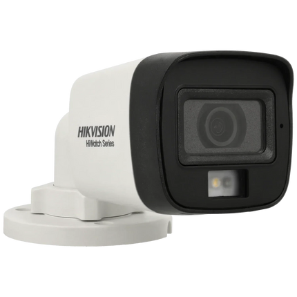 Hikvision Hikvision HWI-B180HA-LUF/SL, 8Mp/4K Smart Hybrid-Light Bullet camera, PoE, Micro sd slot, 2-weg audio