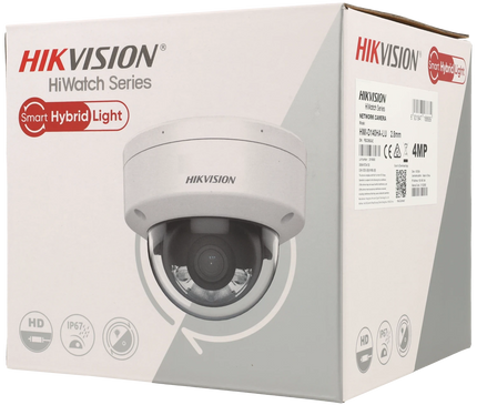 Hikvision Hikvision HWI-D140HA-LUC, 4Mp 2.8mm, Smart Hybrid Light, PoE, dual built-in microphone