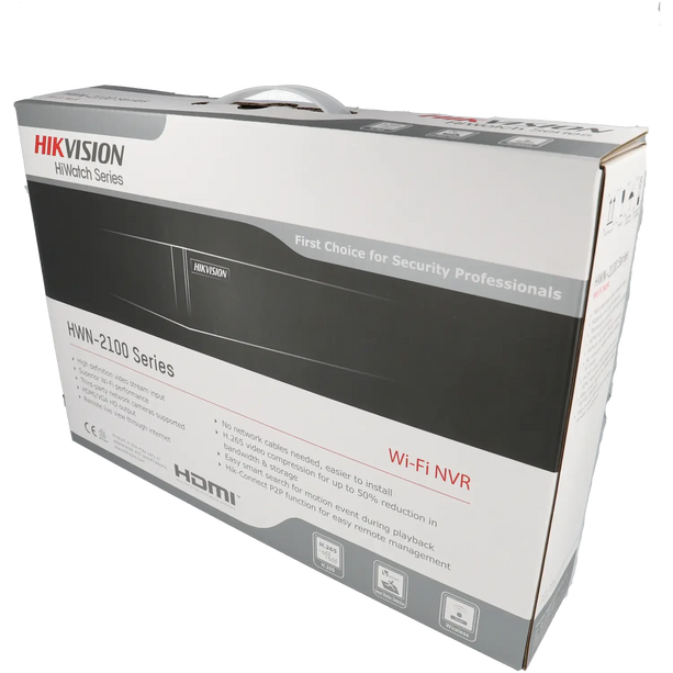 Hikvision Hikvision HWN-2108MH-W, 8 Channel WiFi NVR, Without PoE, Max 4MP Cameras