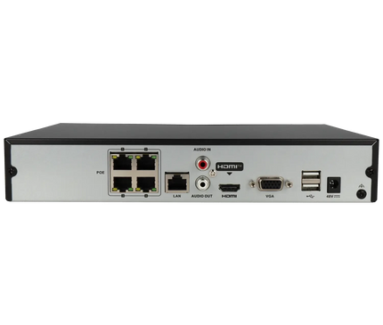 Hikvision Hikvision HWN-4104MH-4P, NVR 4 canaux 8Mp/4K, 4x PoE